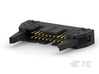 5499206-4 TE Connectivity AMP-LATCH Series Straight Through Hole PCB Header, 20 Contact(s), 2.54 mm Pitch, 2 Row, Shrouded