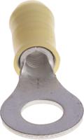 320569 TE Connectivity, PIDG Insulated Ring Terminal, M6 Stud Size, 2.6mm² to 6.6mm² Wire Size, Yellow