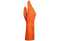 34325008 Mapa HARPON 325 Orange Natural Latex Work Gloves, Size 8