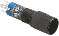 al8m-m100 Idec Illuminated Miniature Push Button Switch, Momentary, Panel Mount, 8mm Cutout, SPDT, 250V, IP40
