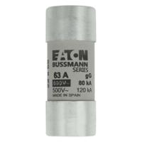 c22g63 Eaton 63A 5ST Ceramic Cartridge Fuse, 22 x 58mm
