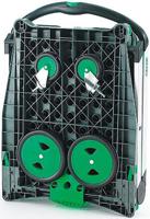 157-474 RS PRO 2 Shelf Aluminium Folding Trolley, 670 x 470mm, 60kg Load
