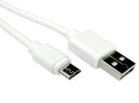 251-3244 RS PRO USB 2.0, Male USB A to Male Micro USB B, 150mm