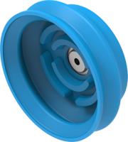 vasb-75-14-pur-b Festo 75mm Bellows PUR Suction Cup VASB-75-1/4-PUR-B, G 1/4 in