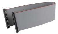 ffmd-25-t-0800-01-n Samtec FFMD Series Flat Ribbon Cable, 1.27mm Pitch, 203.2mm Length, Tiger Eye IDC to Tiger Eye IDC