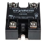 a2440 Sensata Crydom Series 1 Series Solid State Relay, 40 A rms Load, Surface Mount, 280 V rms Load, 280 V rms Control