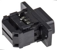 a-dsf-09lpiiifp ASSMANN WSW A-DSF 9 Way Right Angle Cable Mount D-sub Connector Plug, 2.54mm Pitch