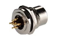 t4141412051-000 TE Connectivity Circular Connector, 5 Contacts, Rear, M12 Connector, Plug, Female, IP67, M12 Series