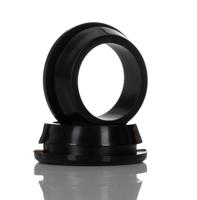 666-4613 RS PRO Black PVC 19.6mm Cable Grommet for Maximum of 15.5mm Cable Dia.