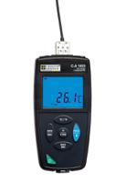 p01654823 Chauvin Arnoux CA 1823 Wired Digital Thermometer for Multipurpose Use, PT100, PT1000 Probe, 1 Input(s), +400 (PT100)