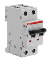 2cds272061r0024-s202-muc-c-2a-10-ka ABB System Pro M Compact S200MUC MCB, 2P, 2A Curve C, 440V AC, 500V DC, 25 kA Breaking Capacity