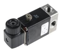 021396 Burkert Solenoid Valve , 3 Port, NO/NC, 230 V ac, 1/4 in