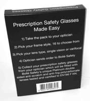 rxpack-single Bolle Safety Safety Glasses, Clear