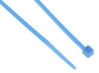 233-241 RS PRO Cable Tie, 165mm x 2.5 mm, Blue Nylon, Pk-100