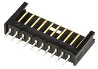 280374-2 TE Connectivity AMPMODU MOD II Series Straight Through Hole PCB Header, 10 Contact(s), 2.54 mm Pitch, 1 Row, Shrouded