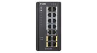 dis-300g-14psw D-Link 14-Port Industrial Gigabit Managed PoE Switch, Managed 14 Port Managed Switch With PoE