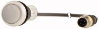 181307-c22-dl-w-k10-24-p5 Eaton C22 Series Illuminated Push Button, Momentary, Panel Mount, 22.5mm Cutout, SPST, White LED, 24V, IP67, IP69K