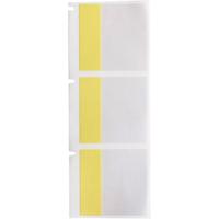 m6-32-427-yl Brady B-427 Yellow, Transparent Label, 38.10mm Width, 12.70mm Height, 250 Qty