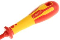t49144-035 CK Slotted Insulated Screwdriver, 3,5 mm Tip, 100 mm Blade, VDE/1000V