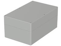 03241000 Bopla Euromas Series Light Grey ABS Enclosure, IP66, Light Grey Lid, 250 x 160 x 120mm