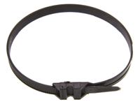 0-319-19 Legrand Cable Tie, 357mm x 9 mm, Black PA 12, Pk-100