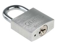 64ti30-ka6311 ABUS Key Weatherproof Titanium Weatherproof Padlock, Keyed Alike, 5mm Shackle, 30mm Body
