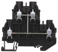 5850469551 Wieland 58.504.6955.1 WT 4 E Series Black, Double-Level, Screw Termination, ATEX