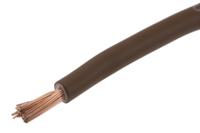 902-8410 RS PRO Brown 2.5mm² Hook Up Wire, 14 AWG, 45/0.25 mm, 100m, PVC Insulation