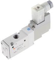 syj712-4dz-01f-q SMC 3/2 Pneumatic Solenoid Valve - Solenoid/Spring G 1/8 SYJ700 Series 230V ac