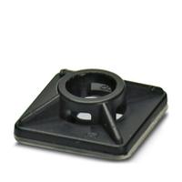 3240707 Phoenix Contact Self Adhesive Black Cable Tie Mount 19 mm x 19mm, 4mm Max. Cable Tie Width