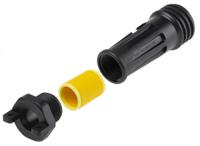pxa92110p Bulgin Circular Connector, 10 Contacts, Cable, Standard Connector, Plug, Male, IP68, Buccaneer 900 Series