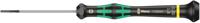 05118004001 Wera Slotted Precision Screwdriver, 1.8 x 0.3 mm Tip, 60 mm Blade
