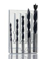 ebp-set-5 Tom Carrington & Son 5-Piece Twist Drill Bit Set for Wood, 10mm Max, 4mm Min, HSS Bits