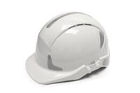 9006001s09cwf Centurion Safety Concept Core White Safety Helmet, AdjustableVentilated