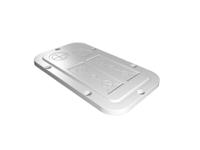 2561200 Rittal SZ Series Plastic Gland Plate, 256mm W for Use with AX