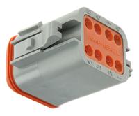 at06-08sa Amphenol Industrial, AT Automotive Connector Plug Cable Mount 8 Way AT06-08SA