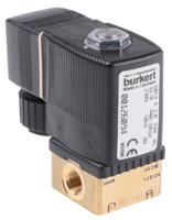 126094 Burkert Solenoid Valve , 2 Port, NC, 230 V ac 3.18 mm, 3.18 mm