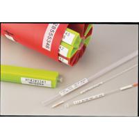 m5-134-427 Brady B-427 on Black on White, Transparent Label, 44.45 mm Width, 44.45mm Label Width