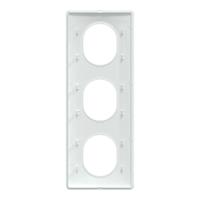 s320726 Schneider Electric White, 3 Gang, Ovalis C Series