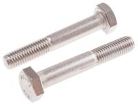 797-6294 RS PRO Stainless Steel, Hex Bolt, M10 x 65mm