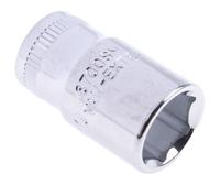 6700sm-10 Bahco 1/4 in Drive 10mm Standard Socket, 6 point, 24.7 mm Overall Length