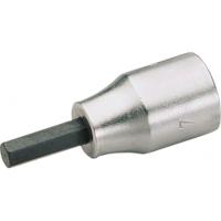 sc-5-4 SAM 1/2 in Drive Bit Socket, Hex Bit, 4mm, 55 mm Overall Length