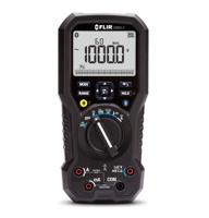 dm93-2 FLIR DM93-2 Handheld Digital Multimeter, True RMS, 10A ac Max, 10A dc Max, 1000V ac Max