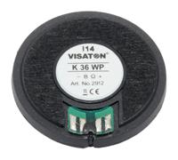 291248 Visaton 8Ω 1W Miniature Speaker 36mm Dia. , 36 (Dia.) x 6mm