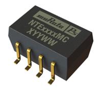 nte0505mc-r Murata NTE Isolated DC-DC Converter, 5V dc/, 4.5 To 5.5 V dc Input, 1W, Surface Mount