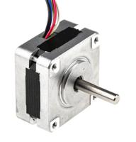 180-5276 RS PRO Hybrid Stepper Motor, 6.5 V, 1.8°, 39.2 x 39.2mm Frame, 5mm Shaft