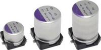 16svpg47m Panasonic 47μF Surface Mount Polymer Capacitor, 16V dc