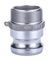 362-6813 RS PRO Hose Connector, Straight Cam & Groove Adaptor, BSP 1in 1in ID, 17 bar