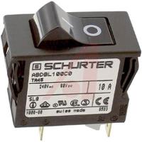 44302078 Schurter Thermal Circuit Breaker - TA45 2 Pole 60 V dc, 240V ac Voltage Rating Panel Mount, 10A Current Rating