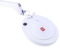 146-5486 RS PRO LED Magnifying Lamp with Table Clamp Mount, 3dioptre, 125mm Lens Dia., 125mm Lens